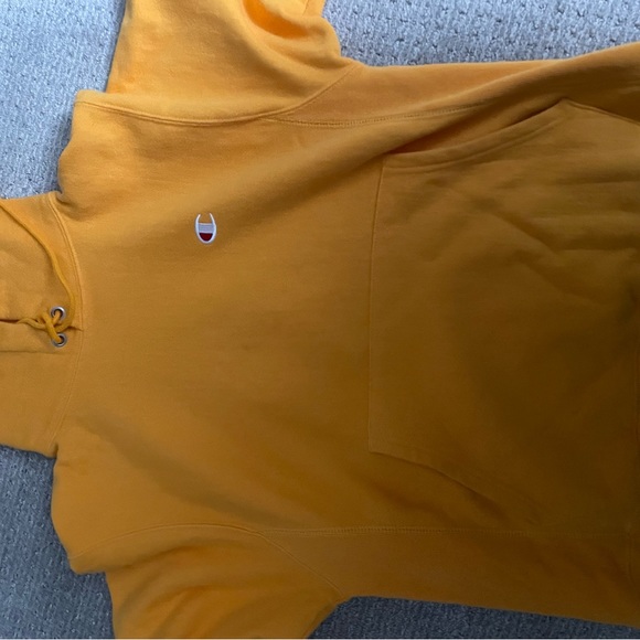 Small fits like a medium mustard yellow champion sweater - Picture 1 of 3